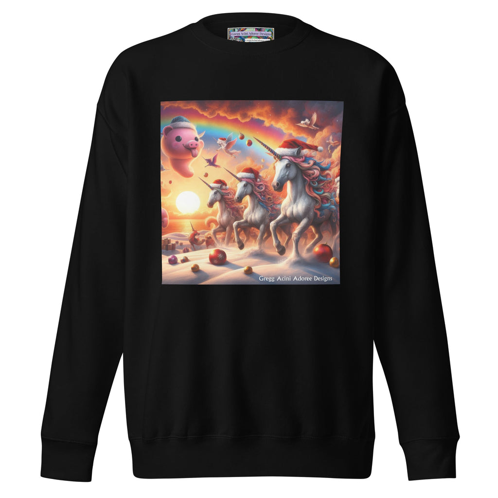 A Season's Greetings Unisex Premium Sweatshirt by Gregg Acini Adoree Designs - Gregg Acini Adoree Designs - Sweatshirt