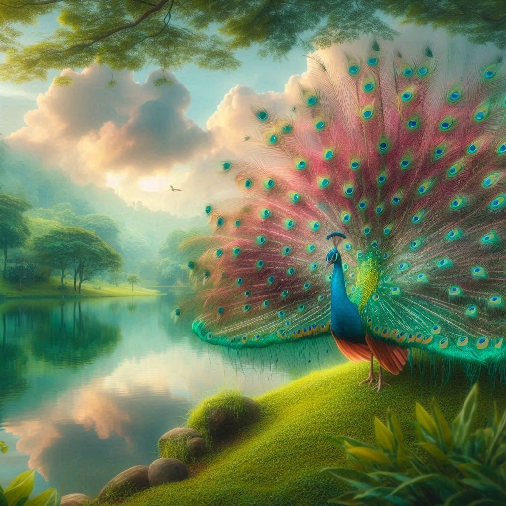 A variety of Peacocks - Gregg Acini Adoree Designs -