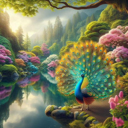A variety of Peacocks - Gregg Acini Adoree Designs - 