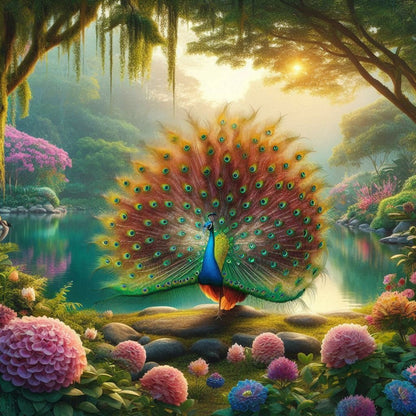 A variety of Peacocks - Gregg Acini Adoree Designs - 