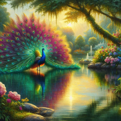 A variety of Peacocks - Gregg Acini Adoree Designs - 