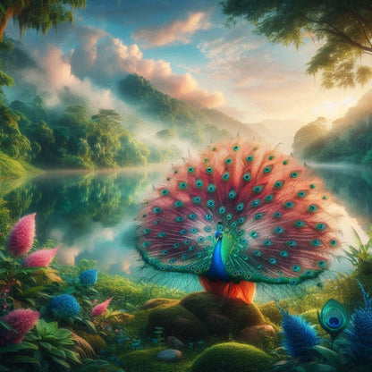 A variety of Peacocks - Gregg Acini Adoree Designs - 