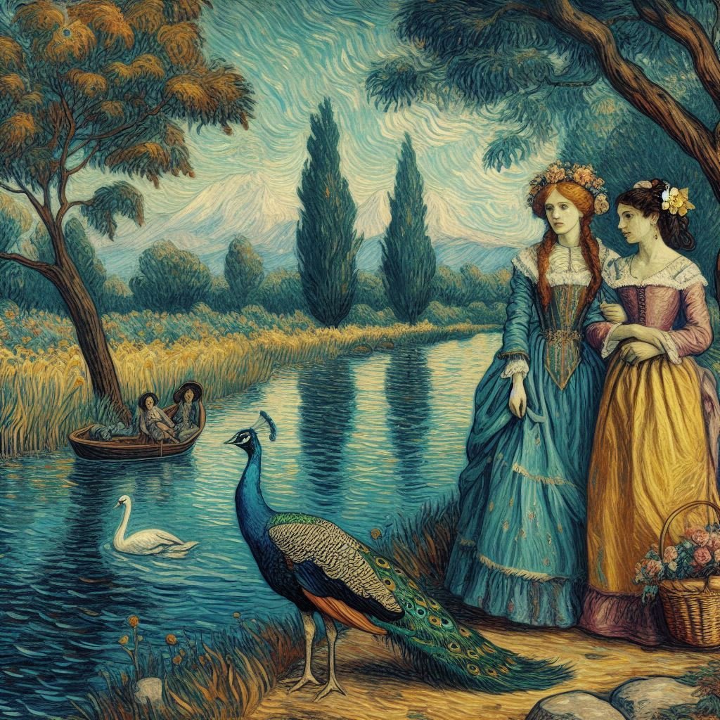 A variety of Peacocks - Gregg Acini Adoree Designs -