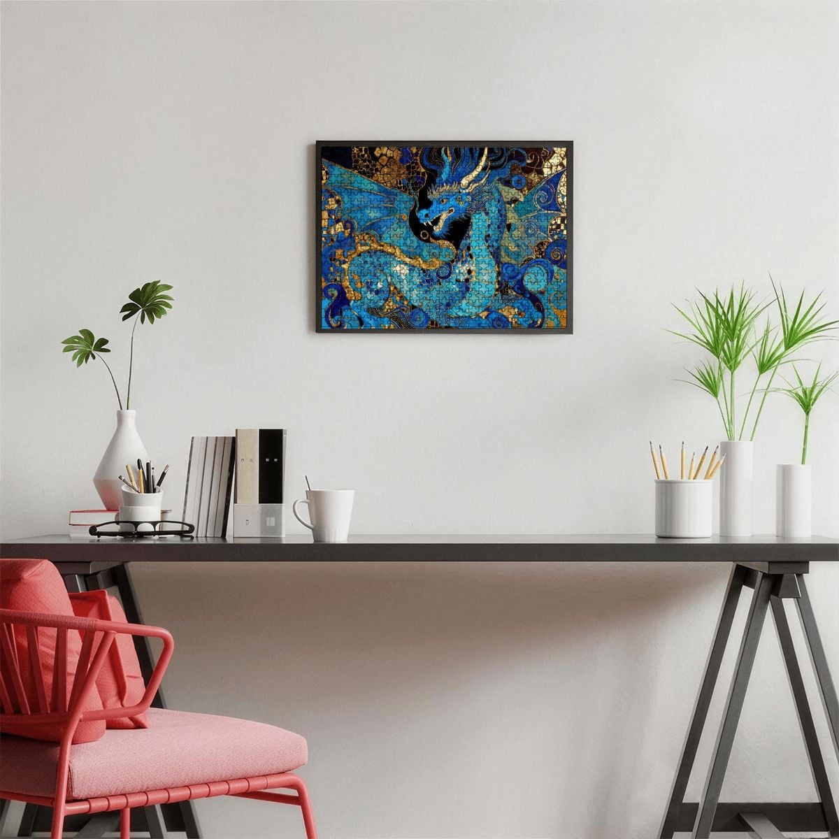 Dragon Art Wooden Jigsaw Puzzle — 500 Pieces | Multiple Designs
