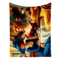 Ladies Who Lunch 300 GSM Flannel Throw Blanket (Made in USA)