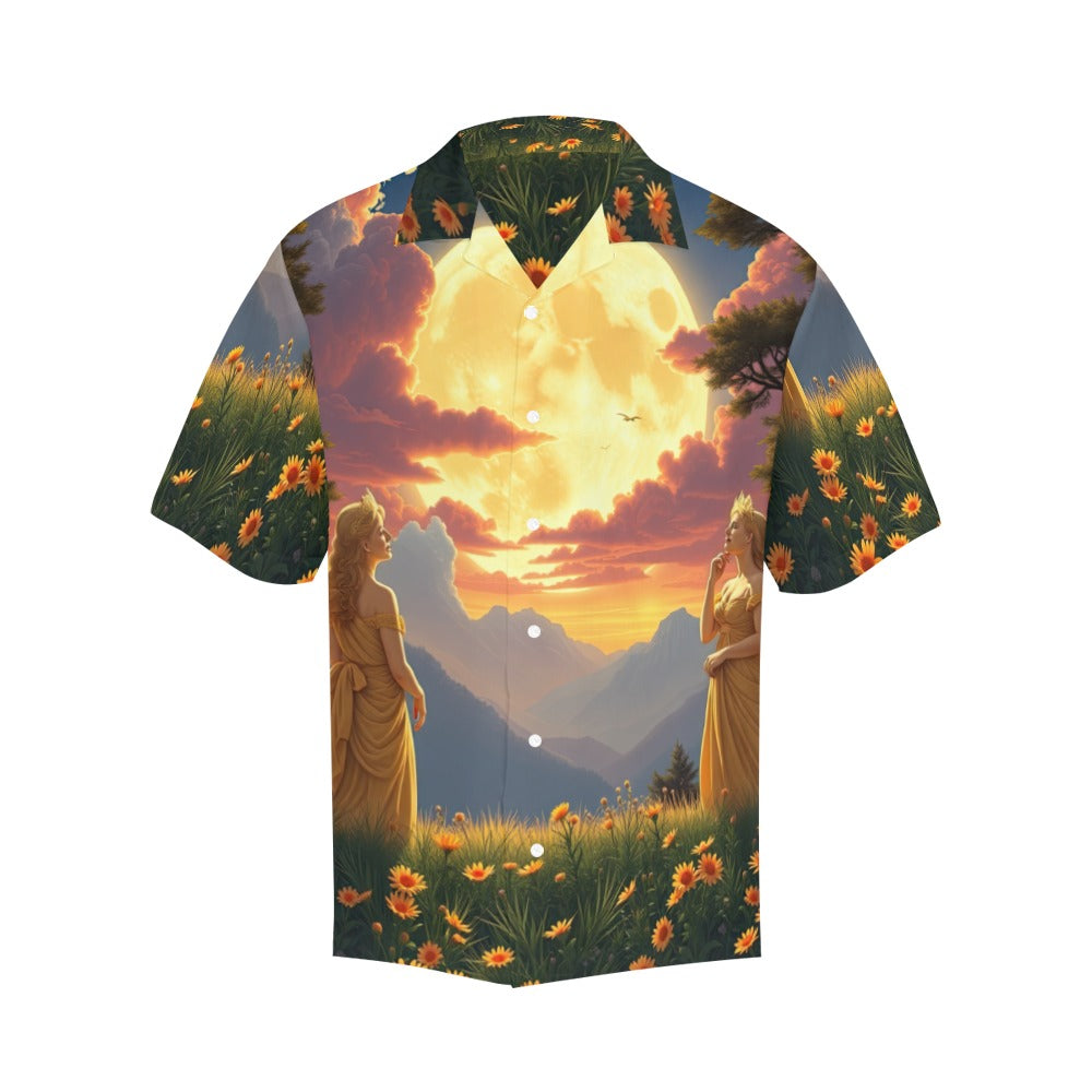 Ladies of the Moon Hawaiian Shirt without pocket