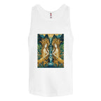 Multiple Designs Cotton Tank Top (First image shows selected design)