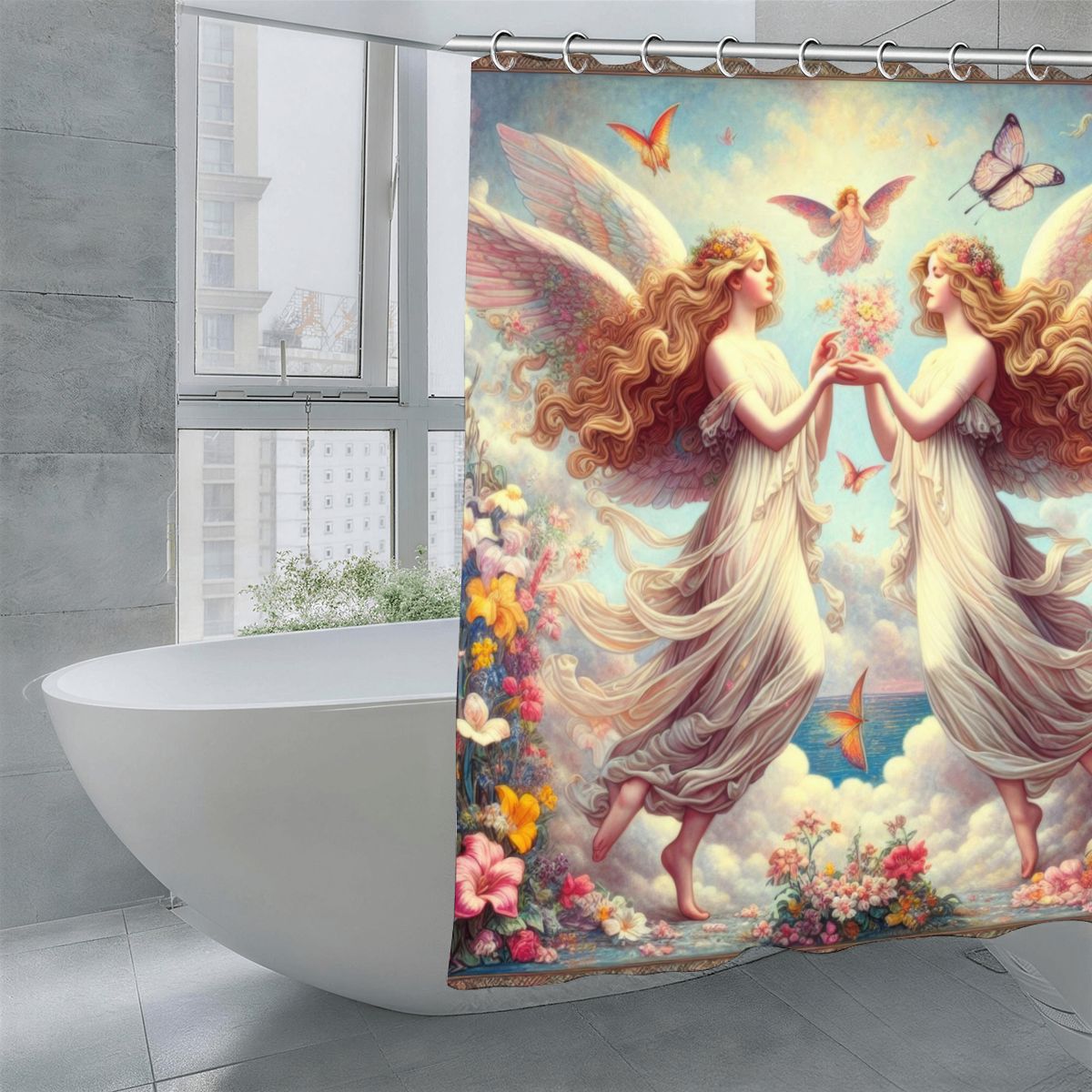 Celestial Sisters Shower Curtain