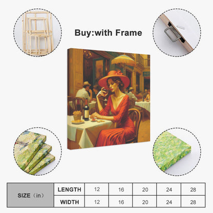 Alma 1:1 Ratio Canvas Print - Gregg Acini Adoree Designs - Made in US