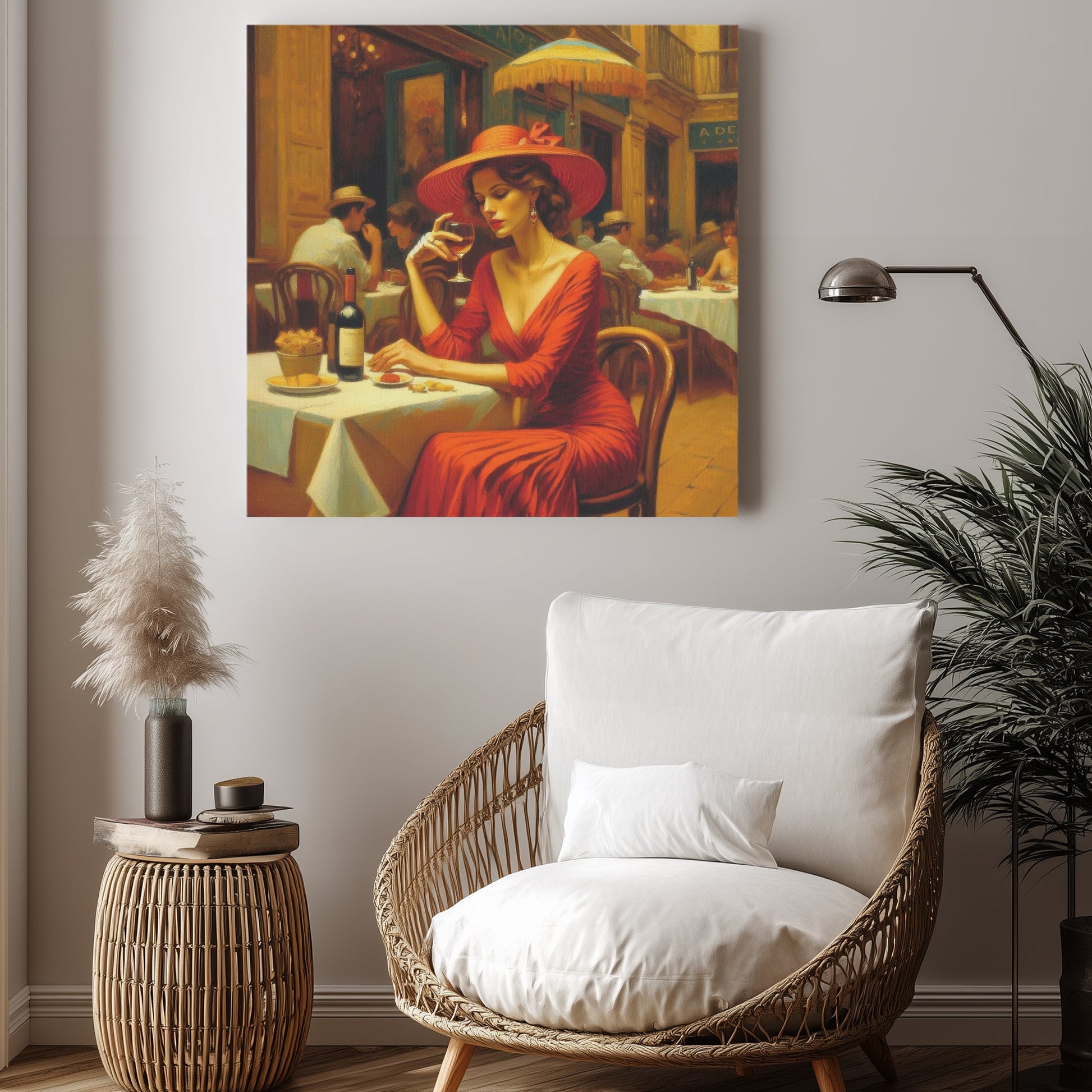 Alma 1:1 Ratio Canvas Print - Gregg Acini Adoree Designs - Made in US