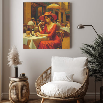 Alma 1:1 Ratio Canvas Print - Gregg Acini Adoree Designs - Made in US