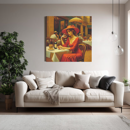 Alma 1:1 Ratio Canvas Print - Gregg Acini Adoree Designs - Made in US