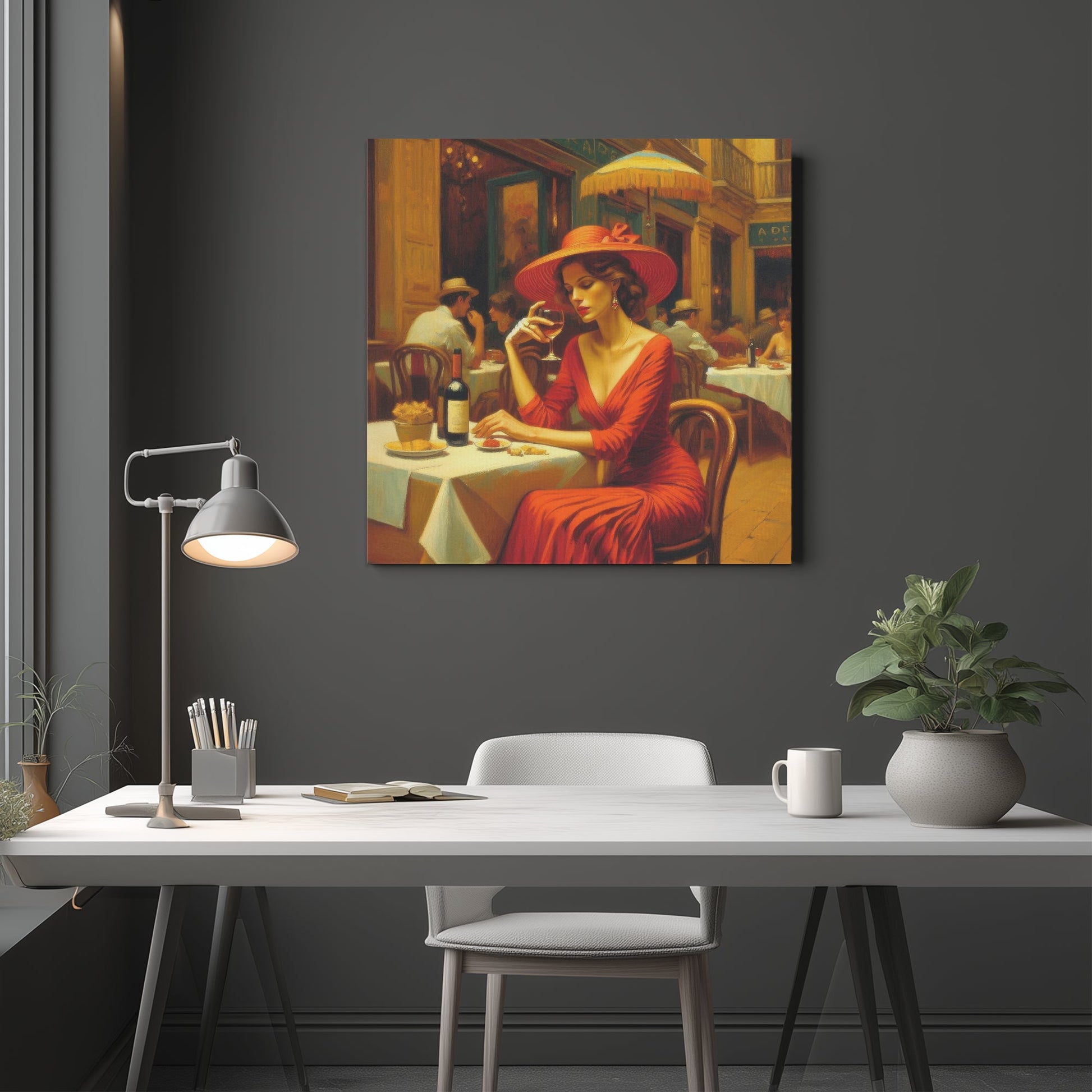 Alma 1:1 Ratio Canvas Print - Gregg Acini Adoree Designs - Made in US