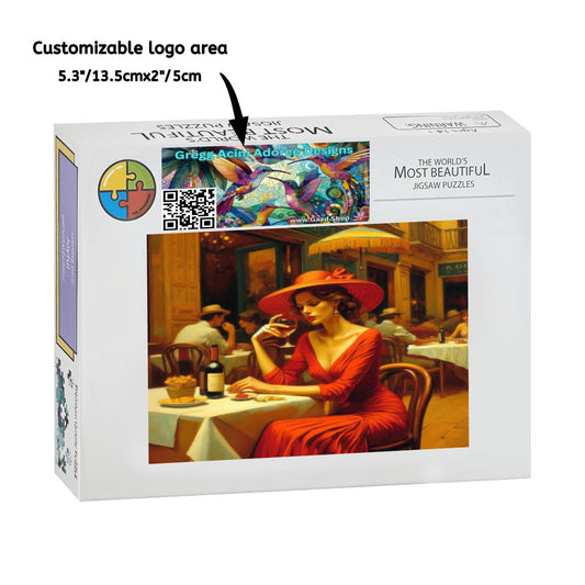 Alma Wooden Jigsaw Puzzles 1000 pcs - Gregg Acini Adoree Designs - Jigsaw Puzzle