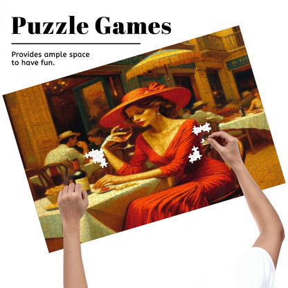 Alma Wooden Jigsaw Puzzles 1000 pcs - Gregg Acini Adoree Designs - Jigsaw Puzzle