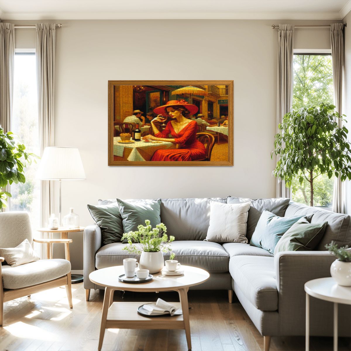 Alma Wooden Jigsaw Puzzles 1000 pcs - Gregg Acini Adoree Designs - Jigsaw Puzzle