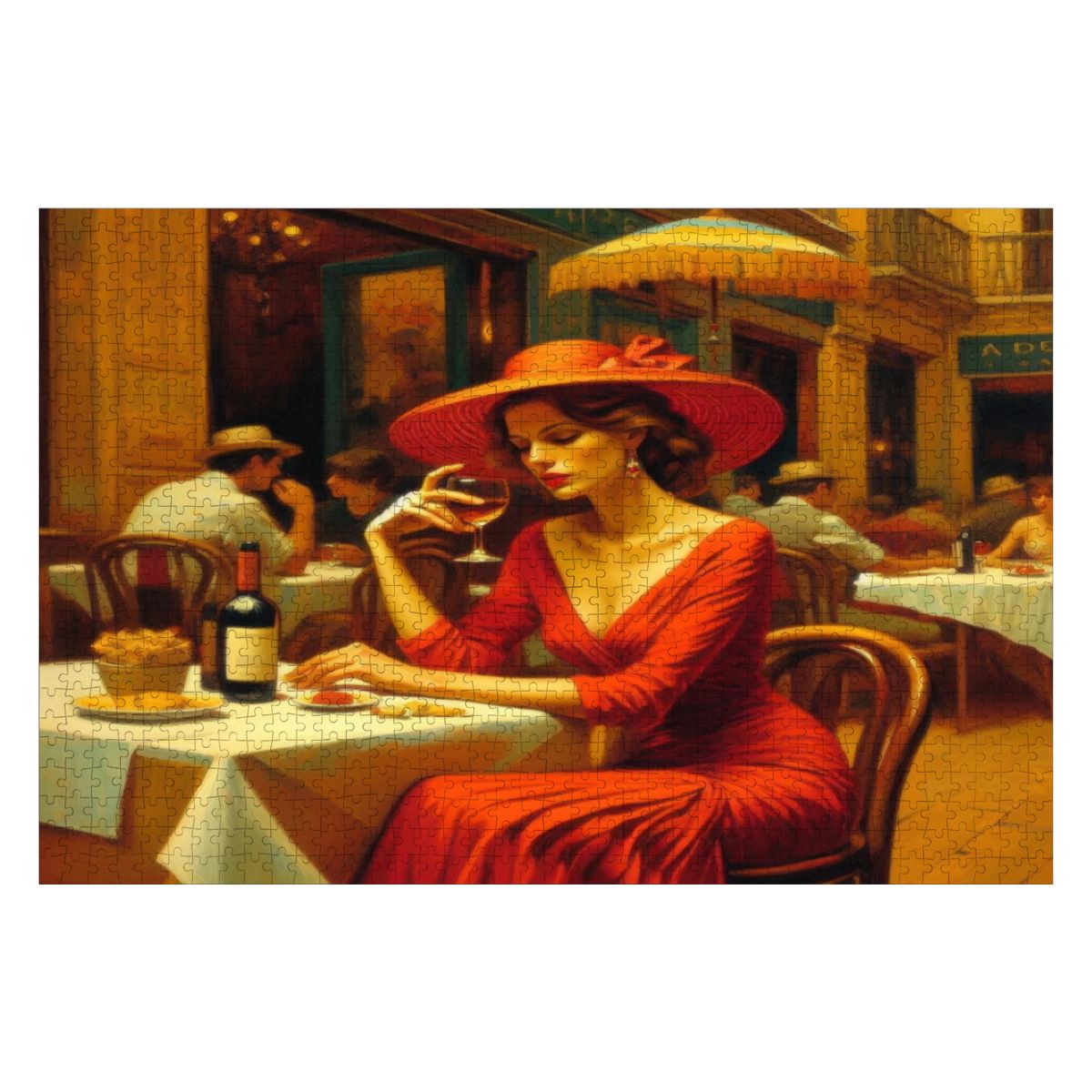 Alma Wooden Jigsaw Puzzles 1000 pcs - Gregg Acini Adoree Designs - Jigsaw Puzzle