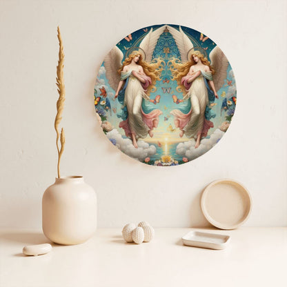 Angels 1 Decorative Plate - Gregg Acini Adoree Designs - Home Accessories