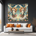 Angels 1 Lightweight Wall Tapestry (Fabric Wall Hanging - USA) - Gregg Acini Adoree Designs - Wall Coverings