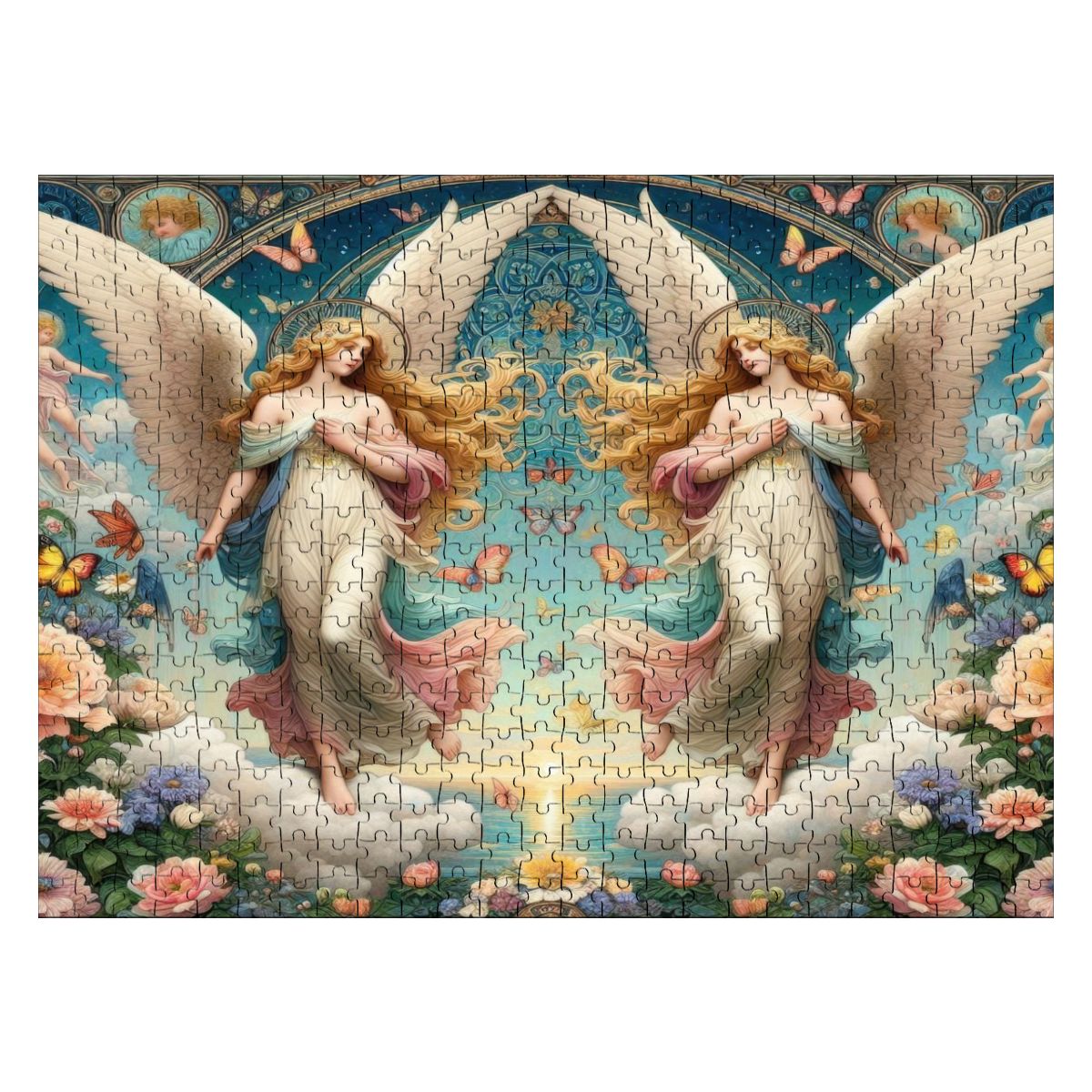 Angels 1 Wooden Jigsaw Puzzles 500 pcs - Gregg Acini Adoree Designs - Jigsaw Puzzle