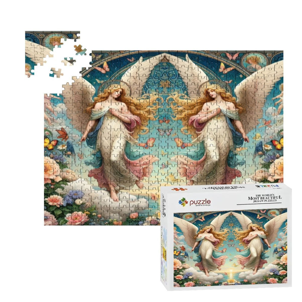 Angels 1 Wooden Jigsaw Puzzles 500 pcs - Gregg Acini Adoree Designs - Jigsaw Puzzle