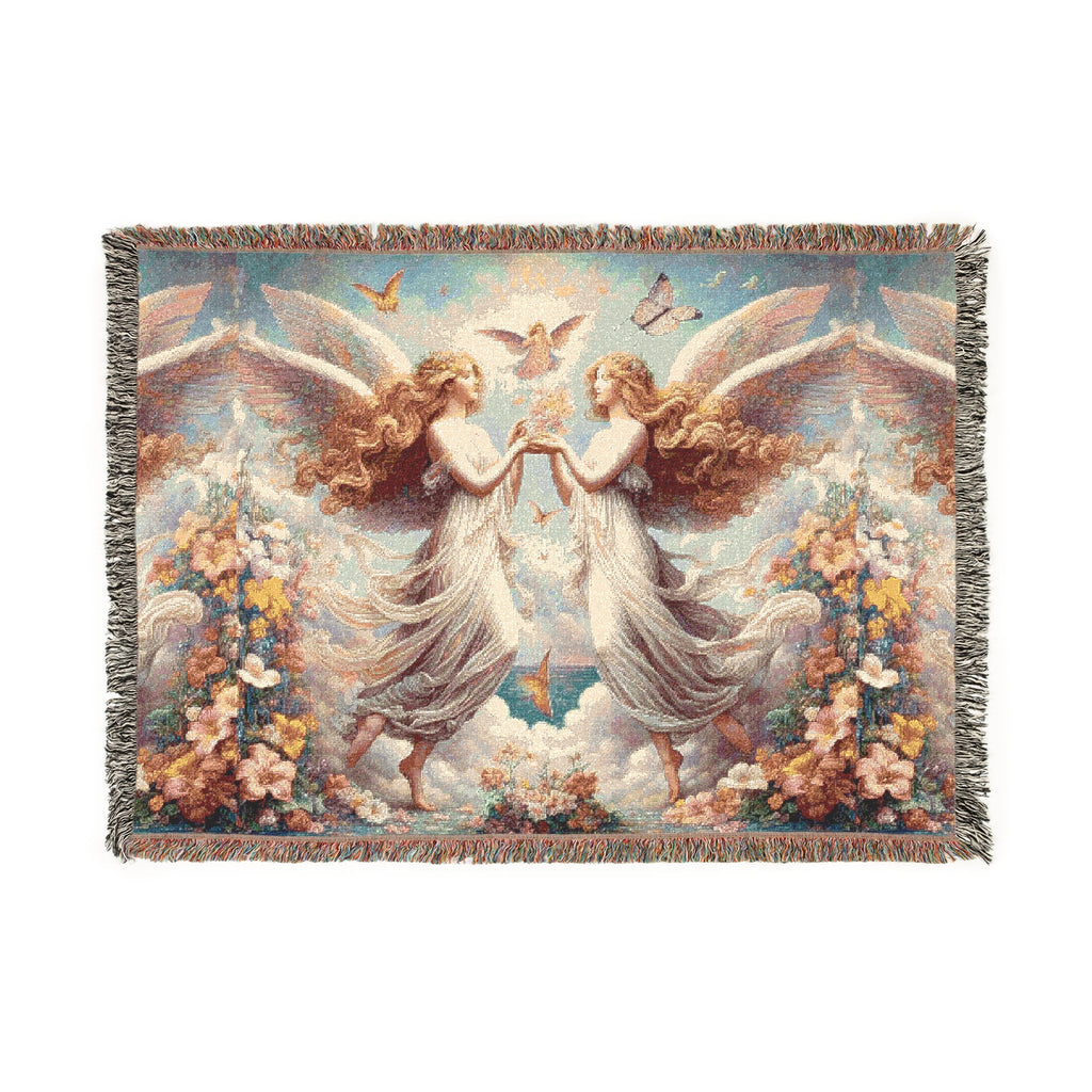 Angels 2 Woven Blanket - Cozy Home Décor - Gregg Acini Adoree Designs - Home Decor
