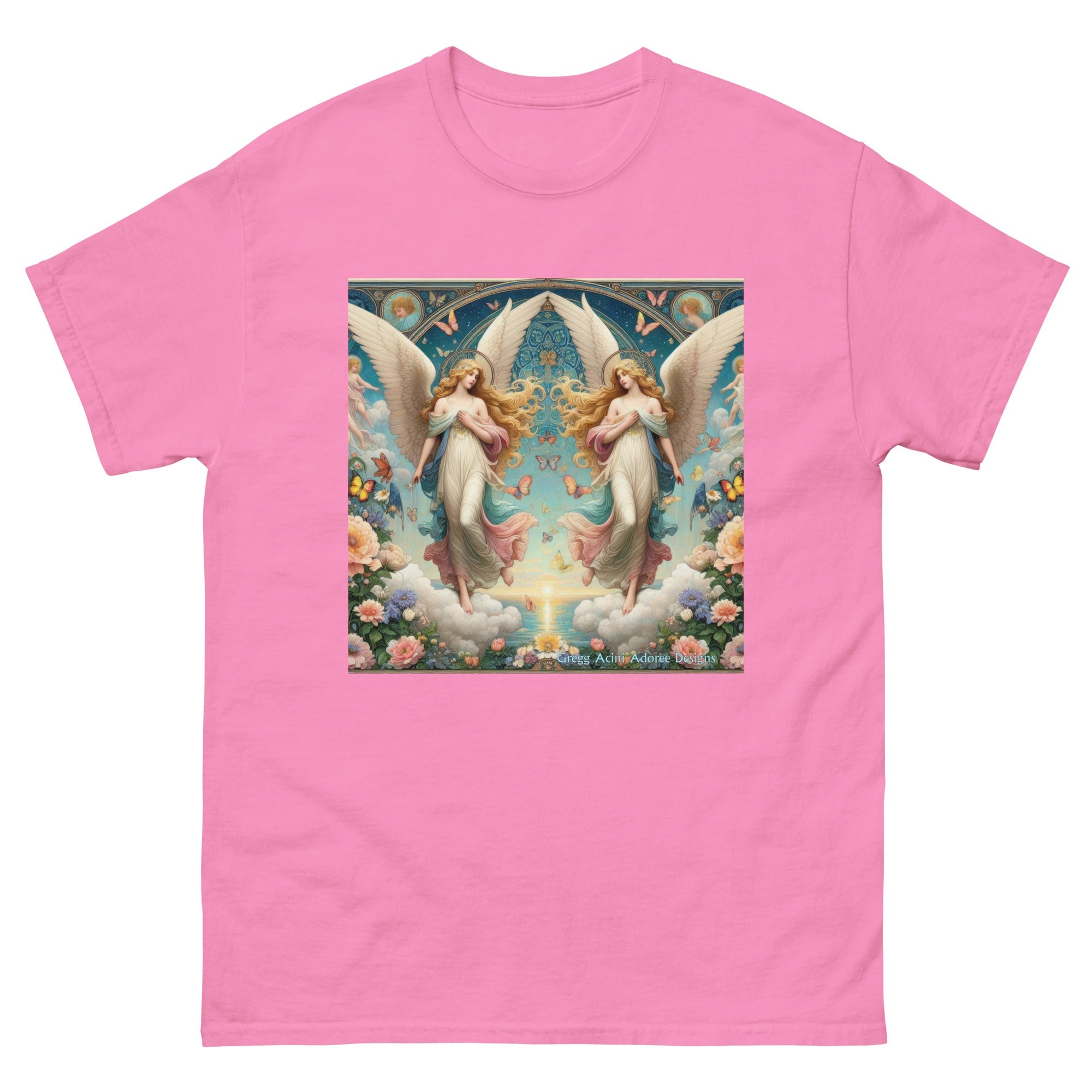 Angels1 Unisex classic tee by Gregg Acini Adoree Designs - Gregg Acini Adoree Designs - Tee Shirt