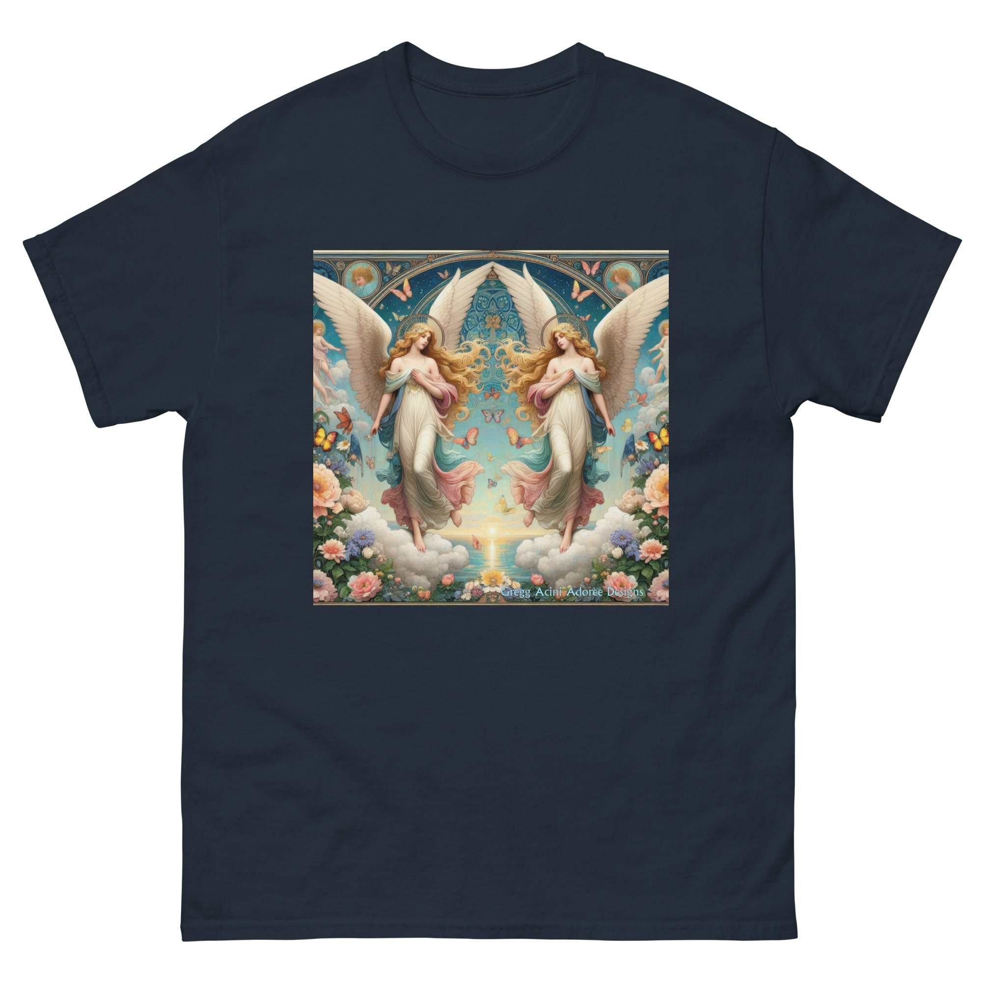 Angels1 Unisex classic tee by Gregg Acini Adoree Designs - Gregg Acini Adoree Designs - Tee Shirt