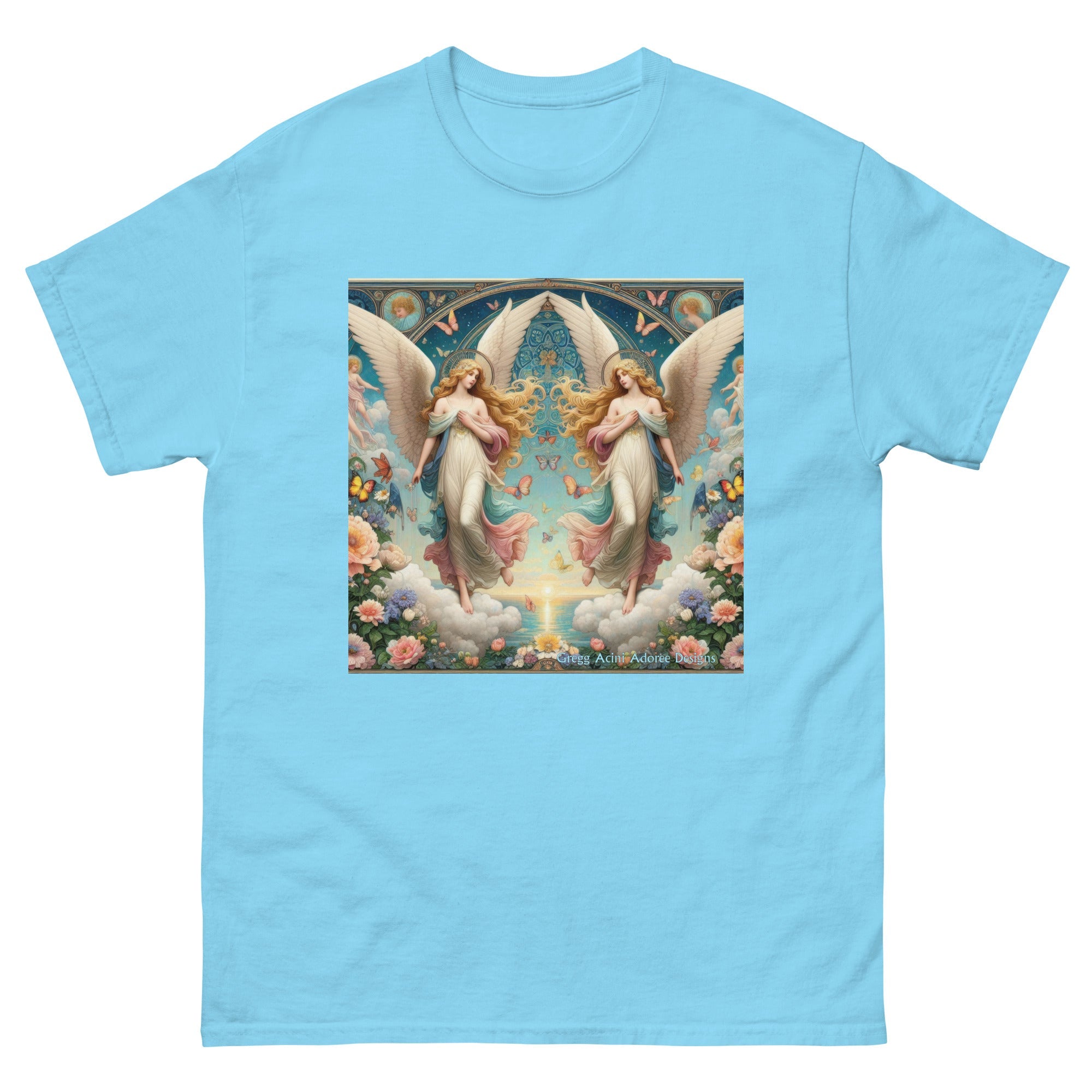 Angels1 Unisex classic tee by Gregg Acini Adoree Designs - Gregg Acini Adoree Designs - Tee Shirt