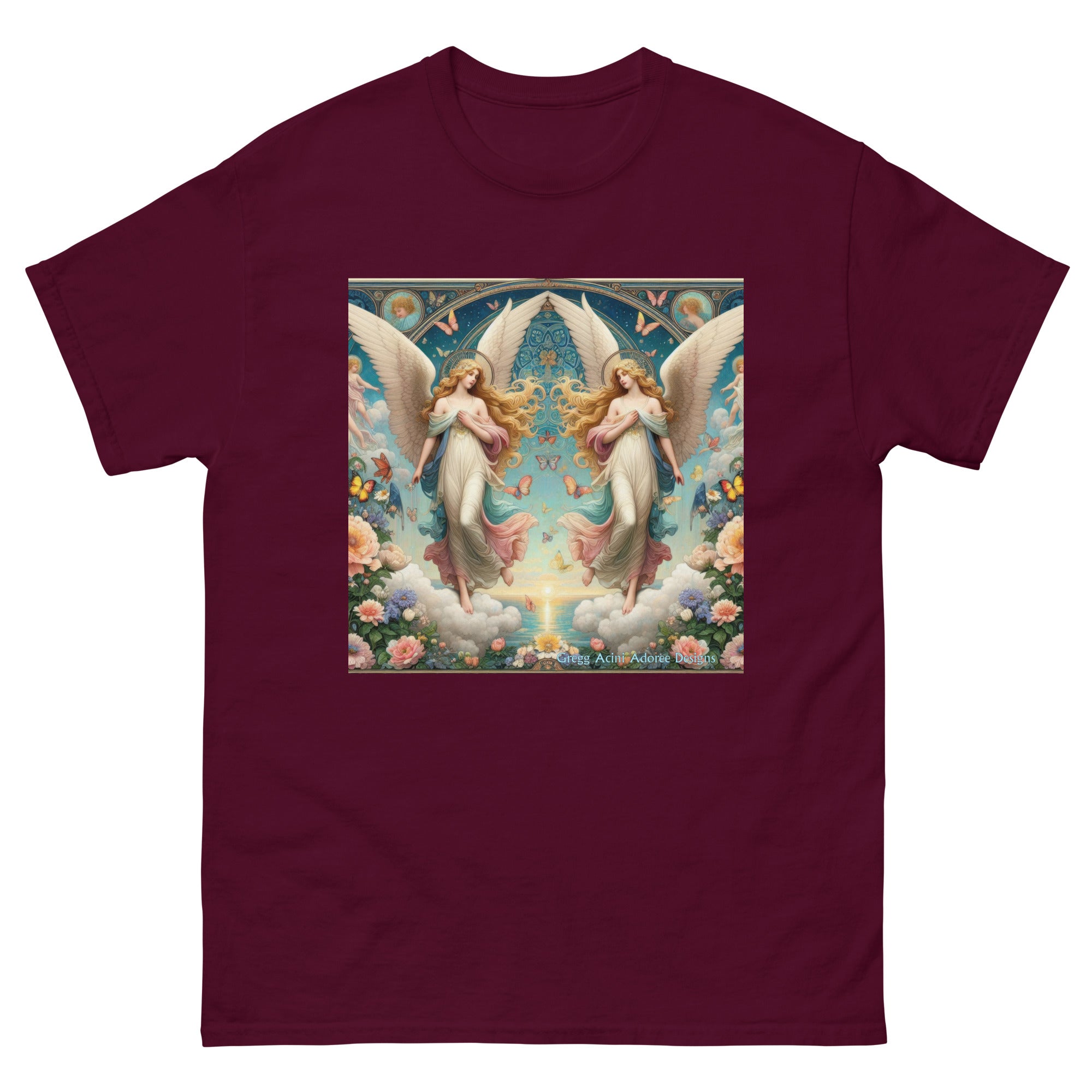 Angels1 Unisex classic tee by Gregg Acini Adoree Designs - Gregg Acini Adoree Designs - Tee Shirt
