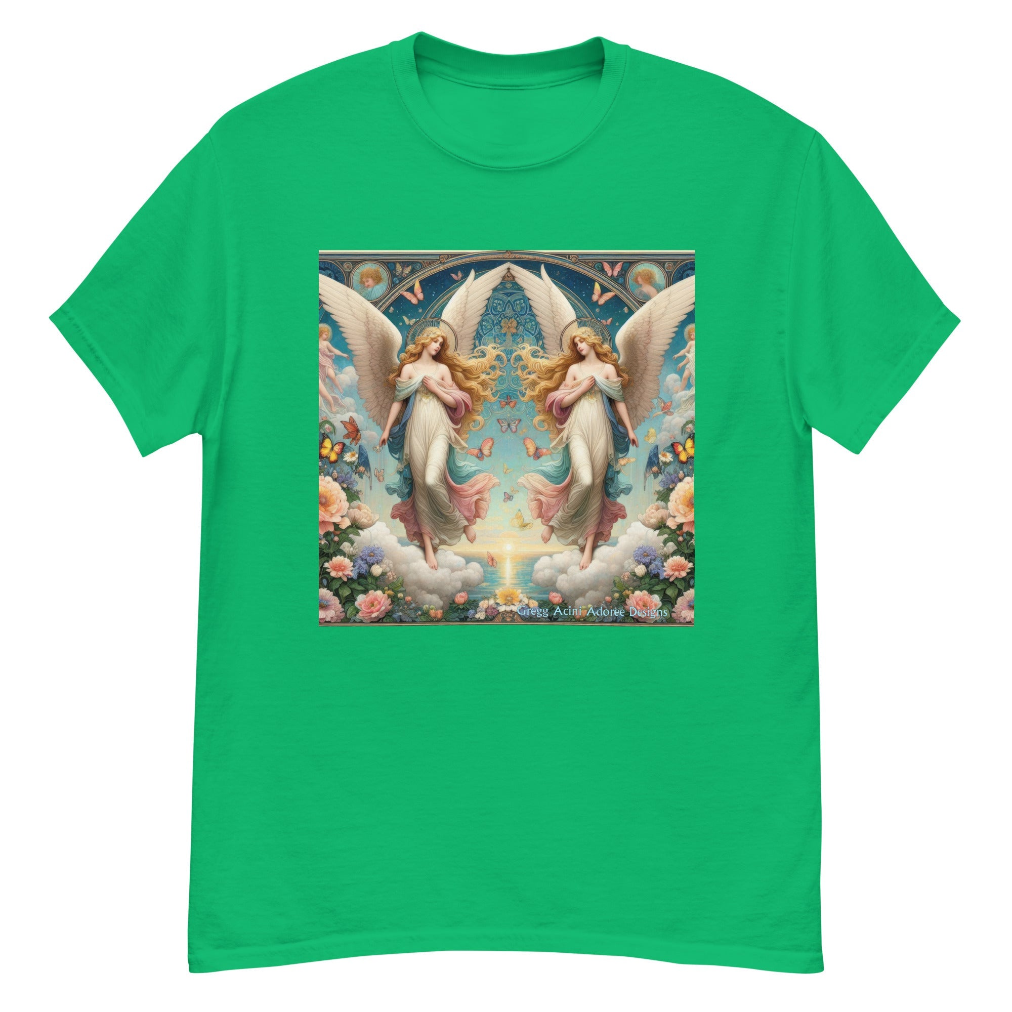 Angels1 Unisex classic tee by Gregg Acini Adoree Designs - Gregg Acini Adoree Designs - Tee Shirt