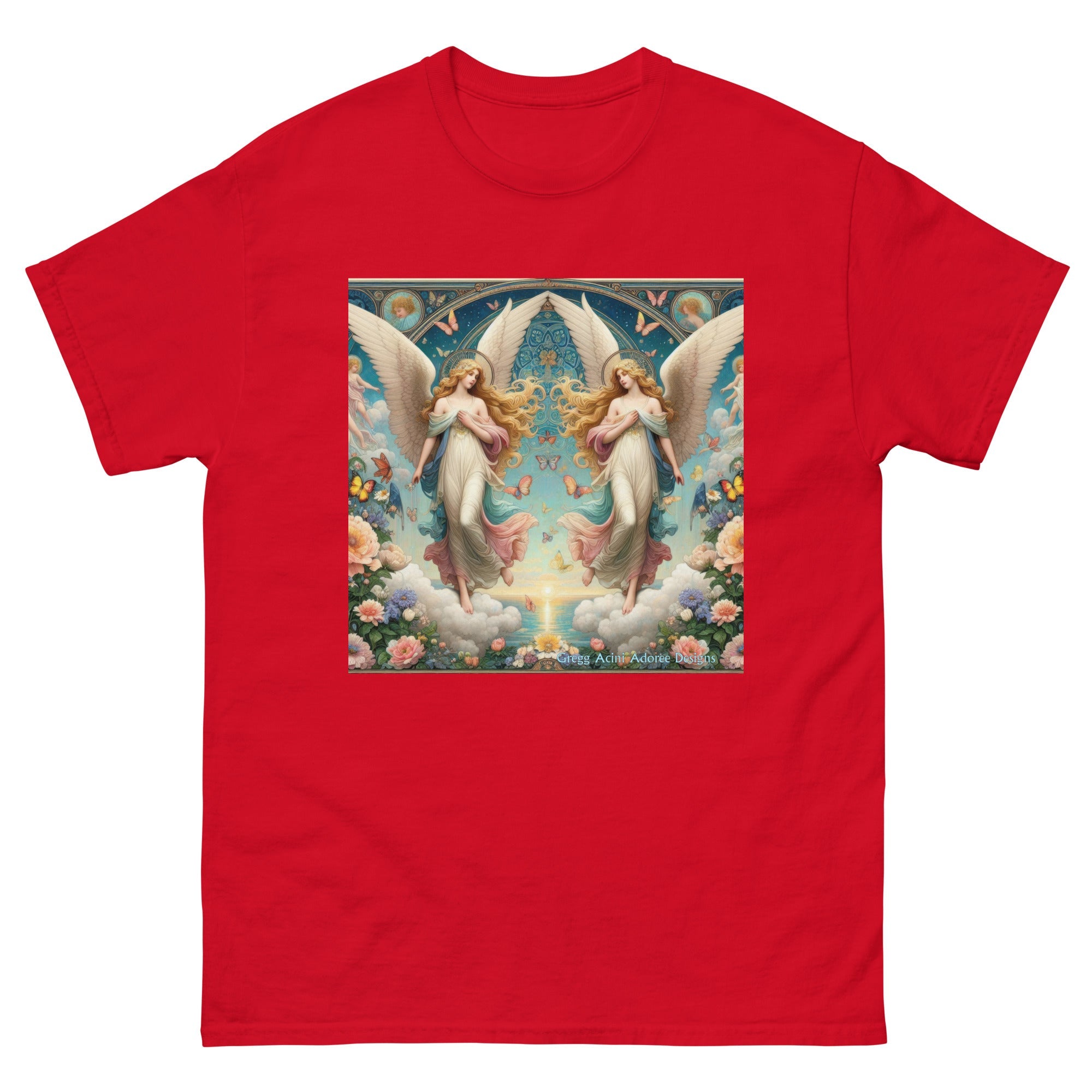 Angels1 Unisex classic tee by Gregg Acini Adoree Designs - Gregg Acini Adoree Designs - Tee Shirt