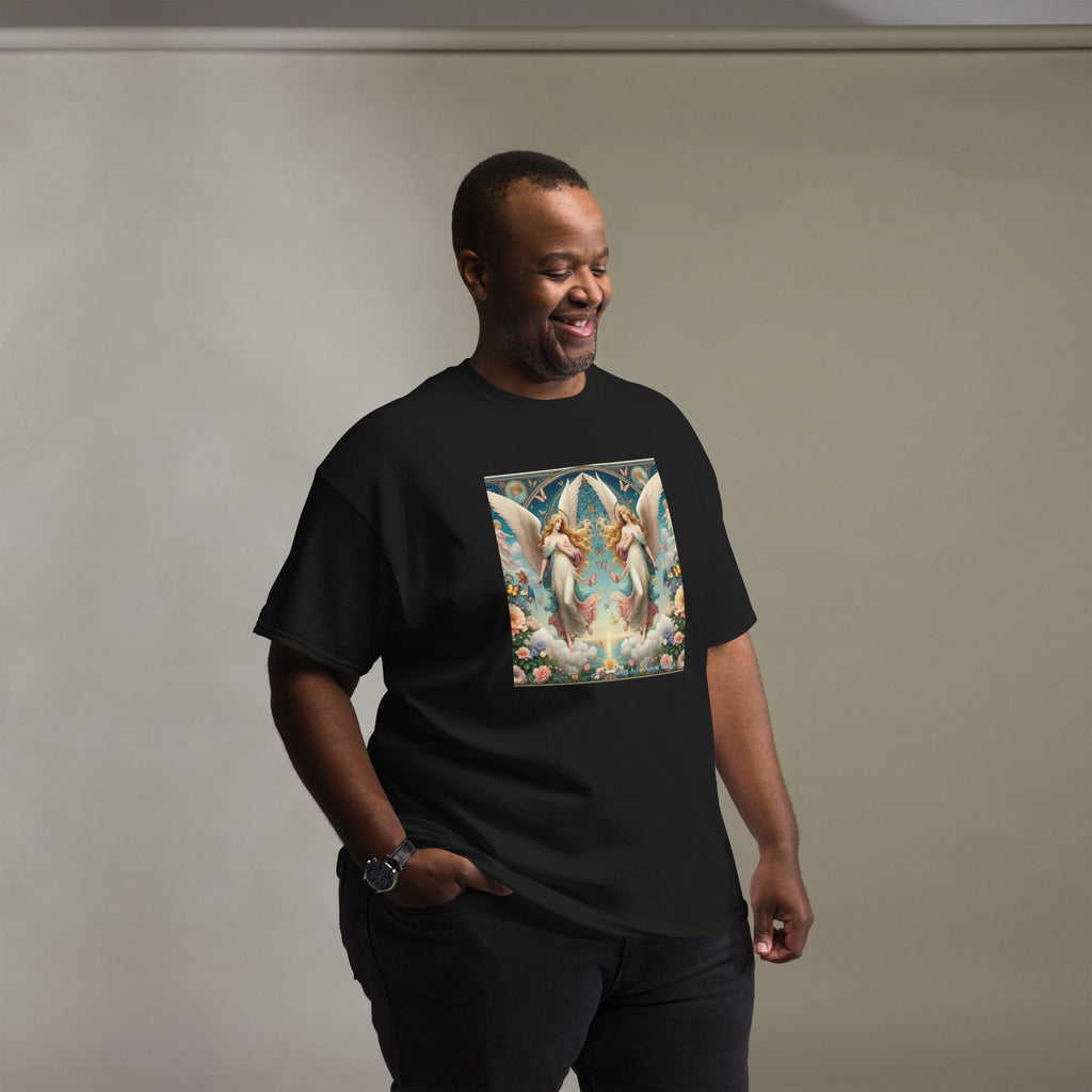 Angels1 Unisex classic tee by Gregg Acini Adoree Designs - Gregg Acini Adoree Designs - Tee Shirt