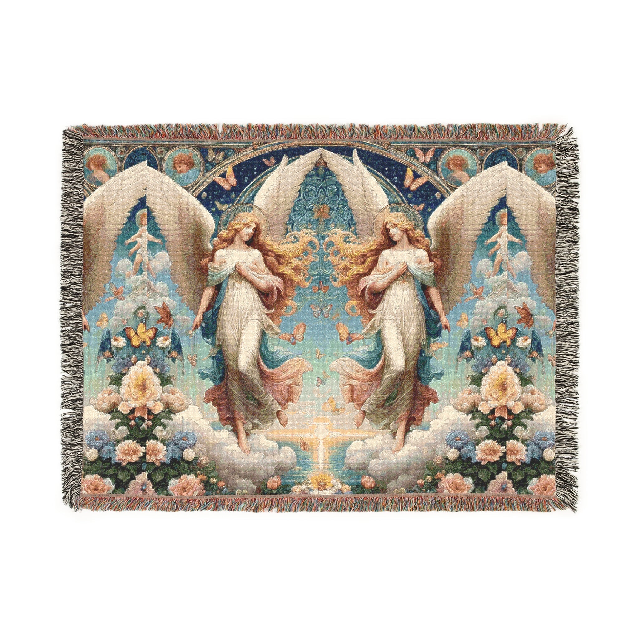 Angels1 Woven Blanket - Cozy Home Décor for Nature Lovers - Gregg Acini Adoree Designs - Blanket