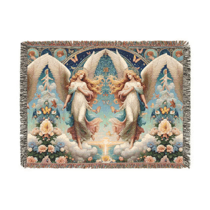 Angels1 Woven Blanket - Cozy Home Décor for Nature Lovers - Gregg Acini Adoree Designs - Blanket