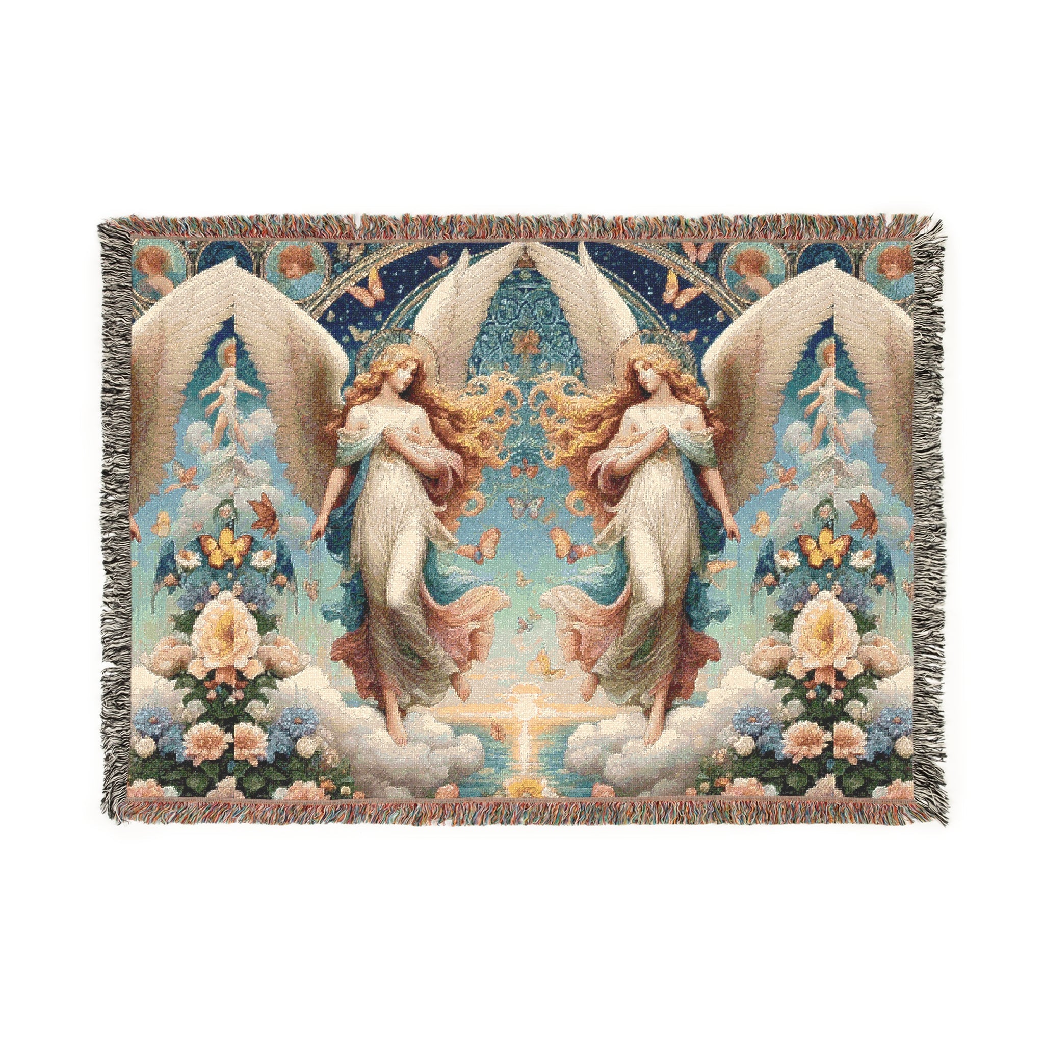 Angels1 Woven Blanket - Cozy Home Décor for Nature Lovers - Gregg Acini Adoree Designs - Blanket