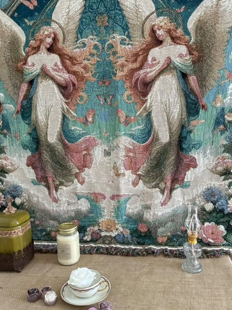 Angels1 Woven Blanket - Cozy Home Décor for Nature Lovers - Gregg Acini Adoree Designs - Blanket