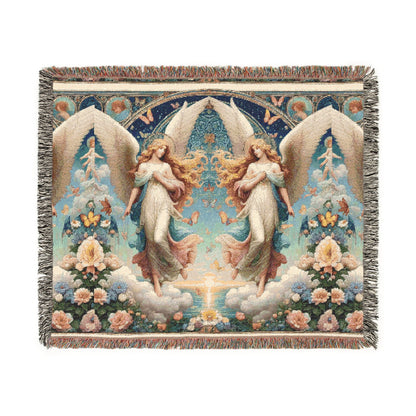 Angels1 Woven Blanket - Cozy Home Décor for Nature Lovers - Gregg Acini Adoree Designs - Blanket
