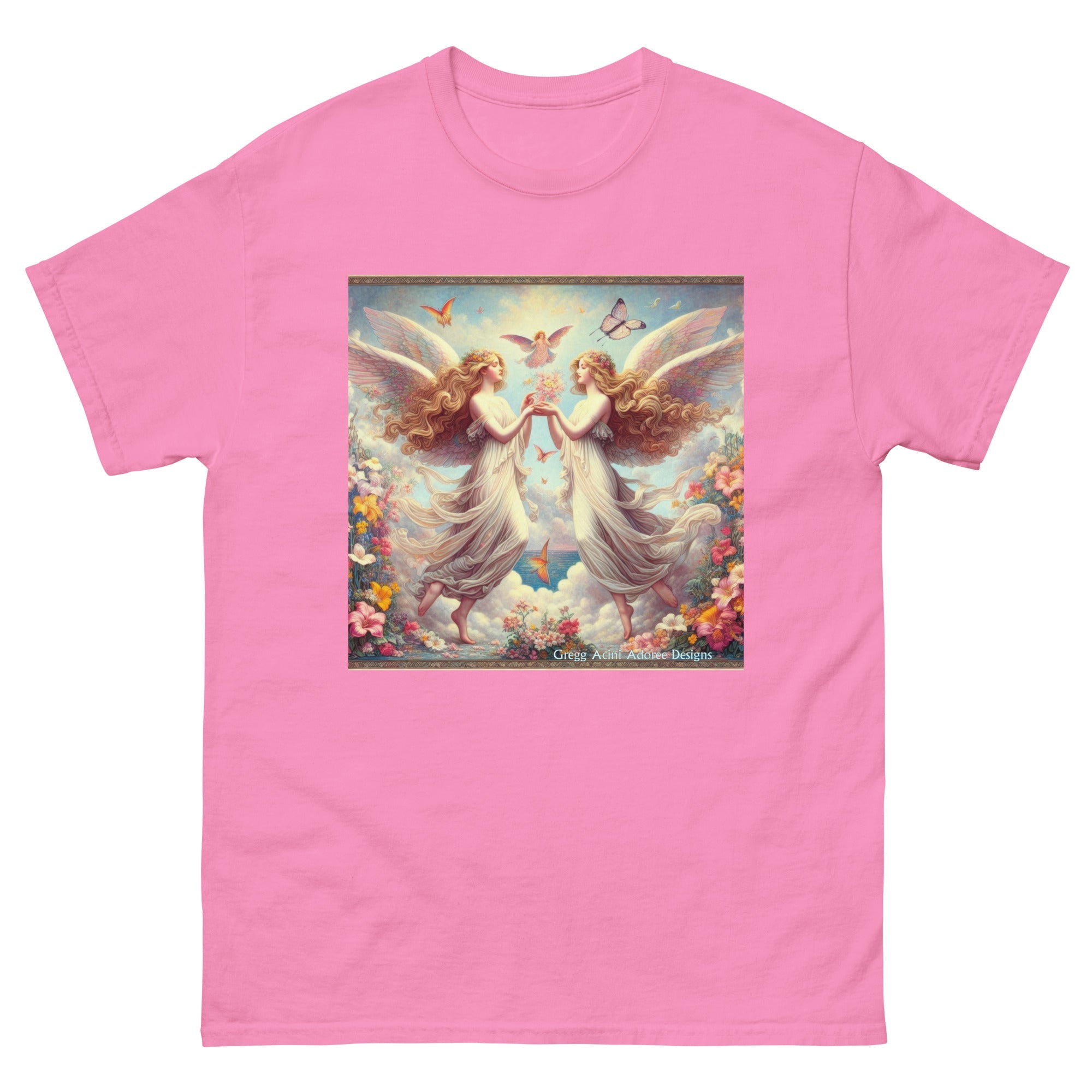 Angels2 Unisex classic tee by Gregg Acini Adoree Designs - Gregg Acini Adoree Designs - Tee Shirt