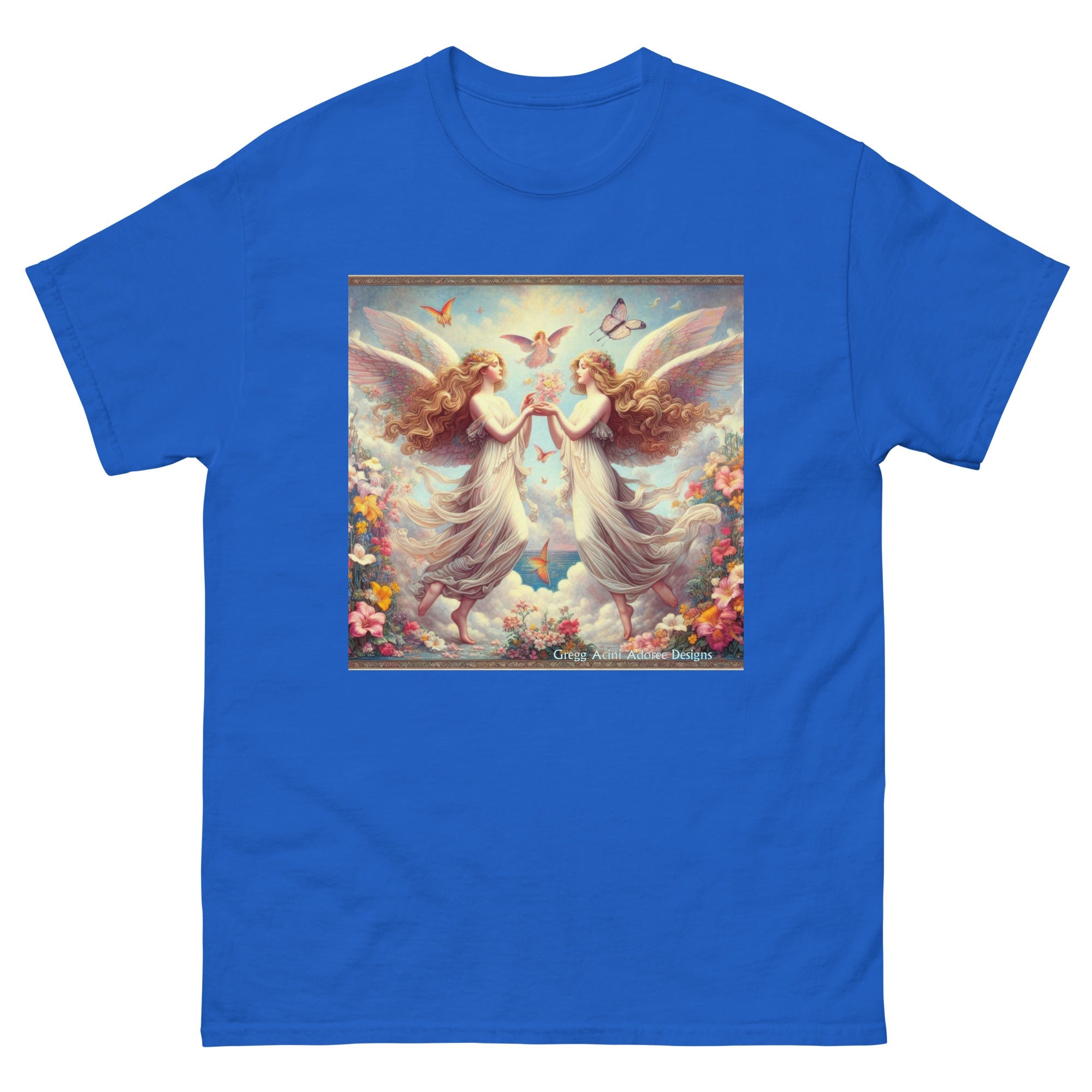 Angels2 Unisex classic tee by Gregg Acini Adoree Designs - Gregg Acini Adoree Designs - Tee Shirt