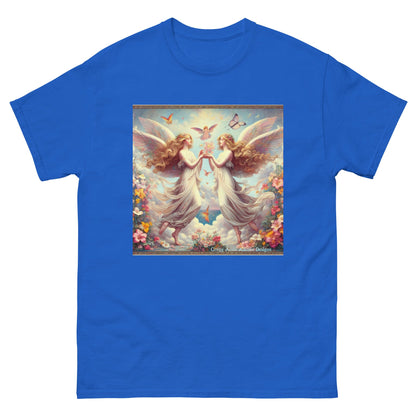 Angels2 Unisex classic tee by Gregg Acini Adoree Designs - Gregg Acini Adoree Designs - Tee Shirt