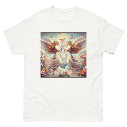 Angels2 Unisex classic tee by Gregg Acini Adoree Designs - Gregg Acini Adoree Designs - Tee Shirt