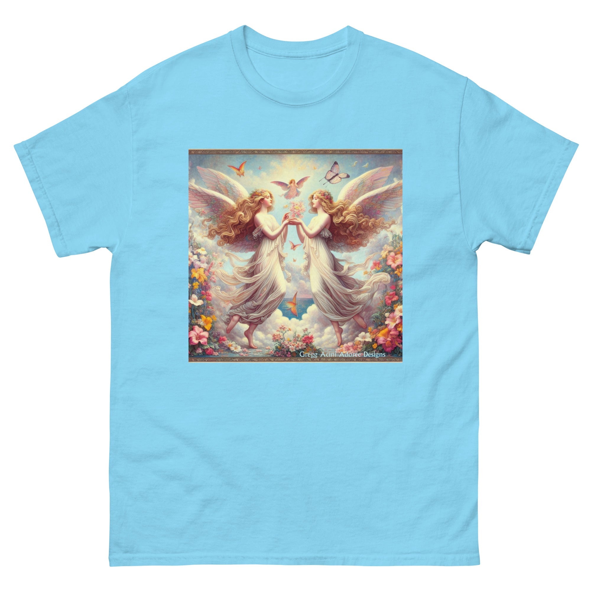 Angels2 Unisex classic tee by Gregg Acini Adoree Designs - Gregg Acini Adoree Designs - Tee Shirt