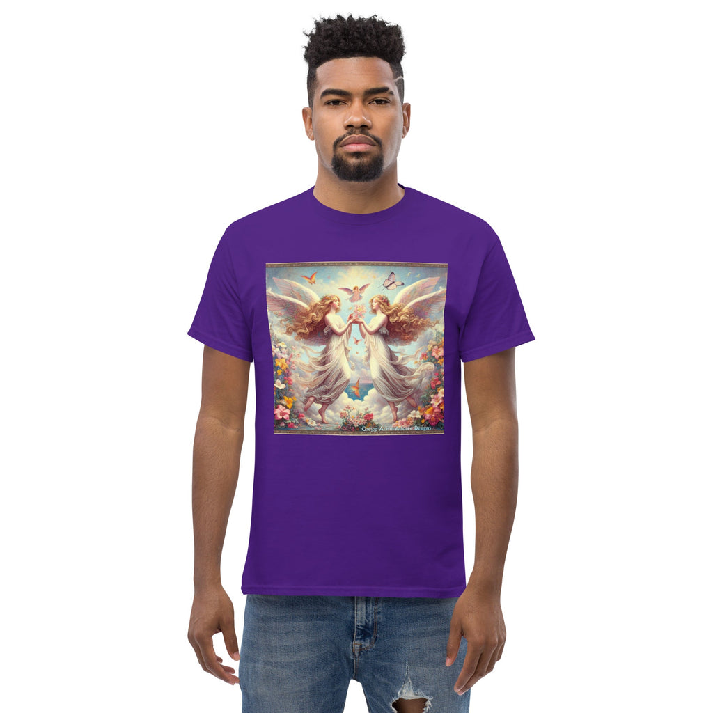 Angels2 Unisex classic tee by Gregg Acini Adoree Designs - Gregg Acini Adoree Designs - Tee Shirt