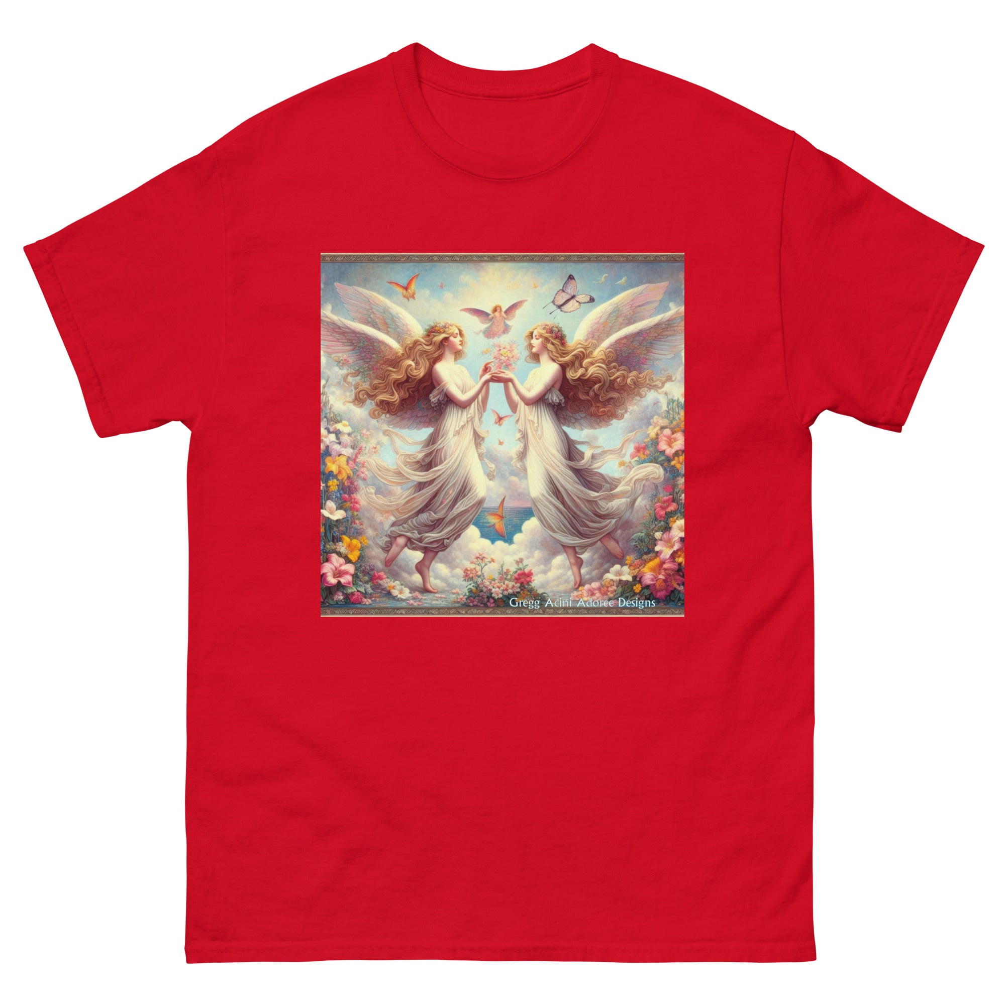 Angels2 Unisex classic tee by Gregg Acini Adoree Designs - Gregg Acini Adoree Designs - Tee Shirt