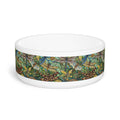 Artistic Dragonflies Pet Bowl - Vibrant Nature Design for Stylish Pets - Gregg Acini Adoree Designs - Pets