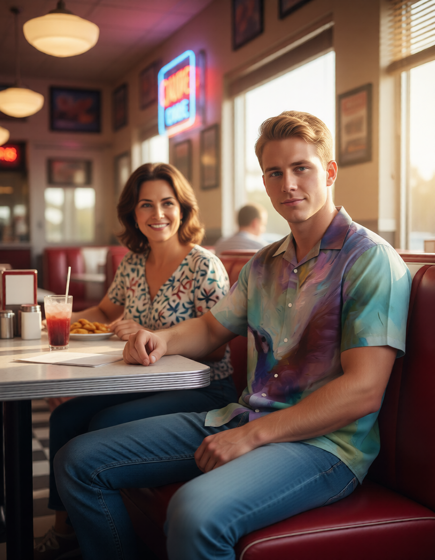 Gentle Hummingbirds Hawaiian Shirt with Chest Pocket