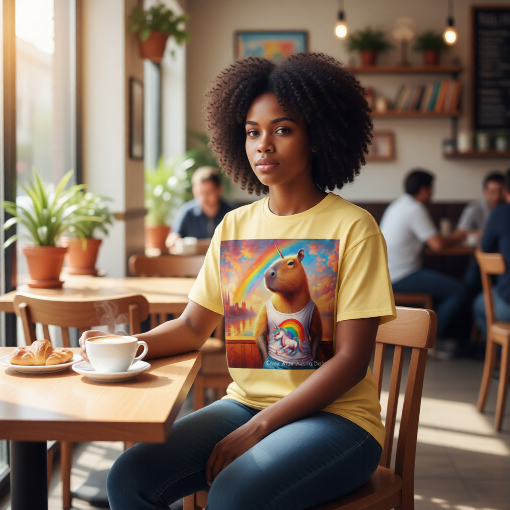 Proud Ally Capybaracorn Unisex classic tee