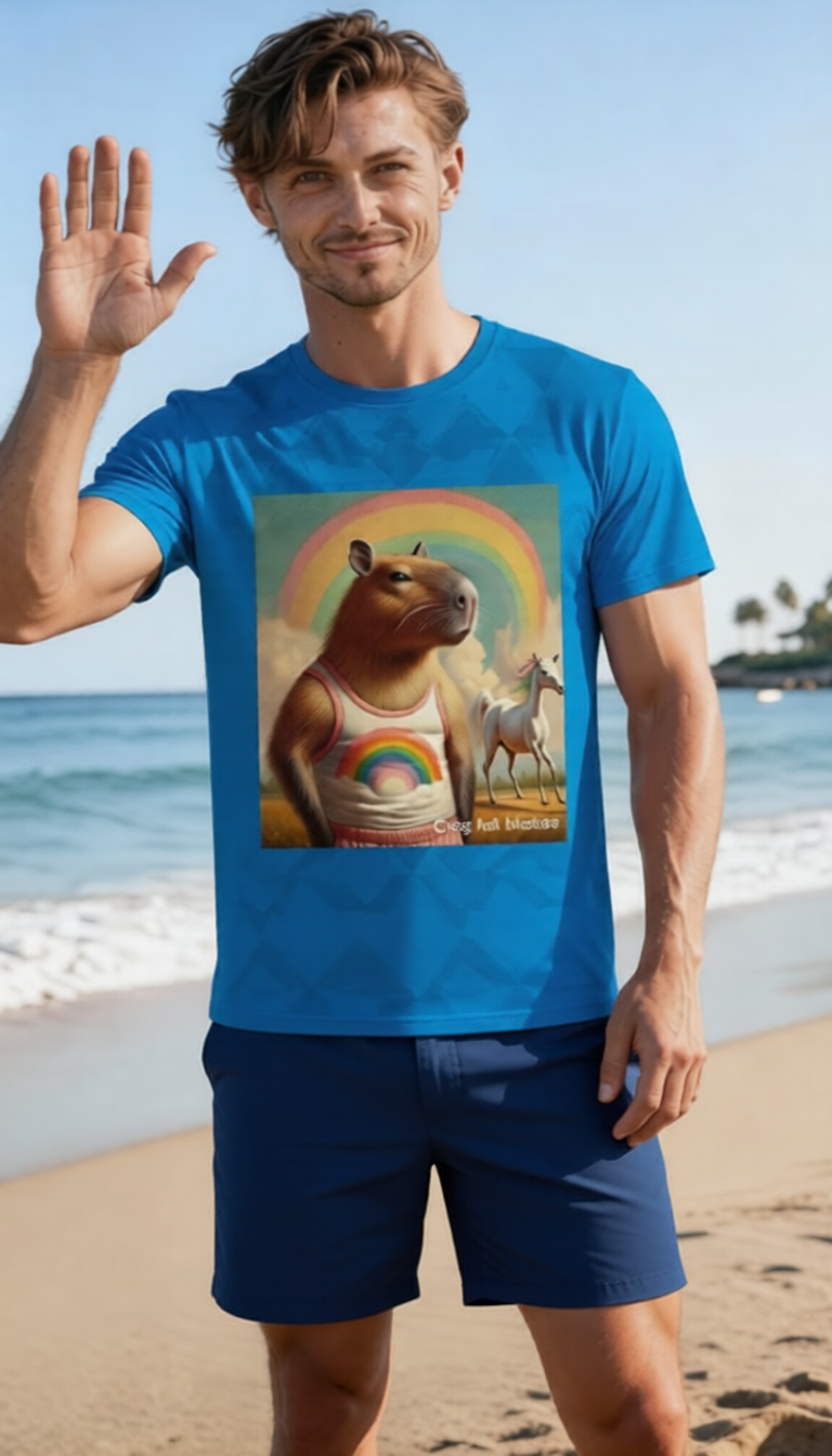 Proud Ally Capybara Unisex classic tee