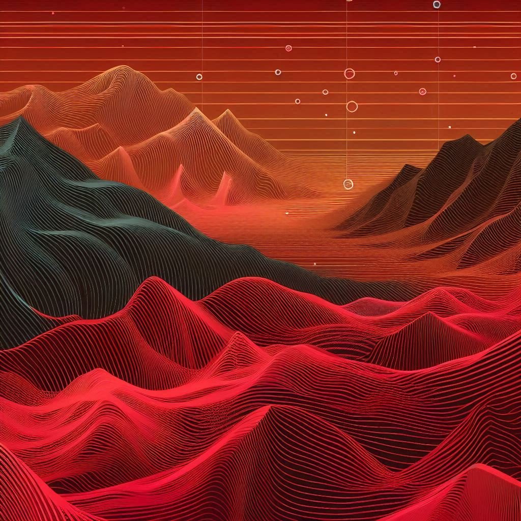 Asian Line Abstracts Study - Gregg Acini Adoree Designs - 